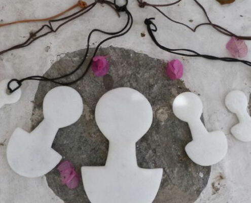 Kusura JB marble Sculptures 2019 featured Paros