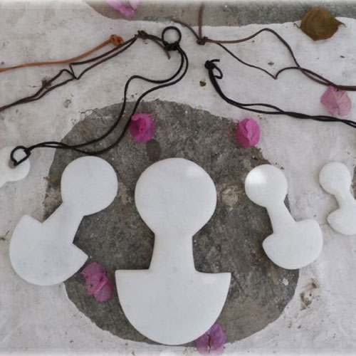 Kusura JB marble Sculptures 2019 featured Paros