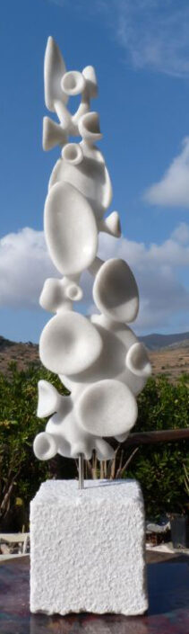Pixie Cup series: a slice of Naxos marble, Primitif
