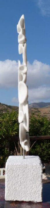 Pixie Cup series: a slice of Naxos marble, Primitif