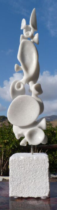 Pixie Cup series: a slice of Naxos marble, Primitif