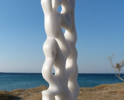 Tripes #1 - 3 * 7 * 31 cm - Naxos Marble