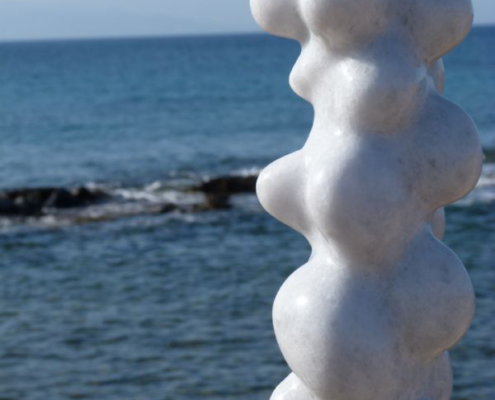 Pebbles – Ta botsala series -Zig Zag II, Naxos marble