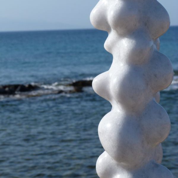 Pebbles – Ta botsala series -Zig Zag II, Naxos marble